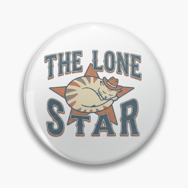 Item preview, Texas The Lone Star - Funny Cowboy Cat Western Art designed and sold by AdyKurniawan.