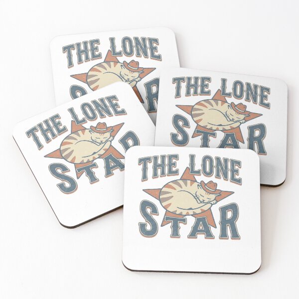 Item preview, Texas The Lone Star - Funny Cowboy Cat Western Art designed and sold by AdyKurniawan.