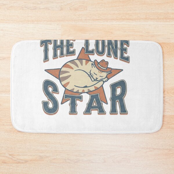 Item preview, Texas The Lone Star - Funny Cowboy Cat Western Art designed and sold by AdyKurniawan.
