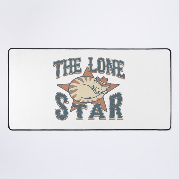 Item preview, Texas The Lone Star - Funny Cowboy Cat Western Art designed and sold by AdyKurniawan.