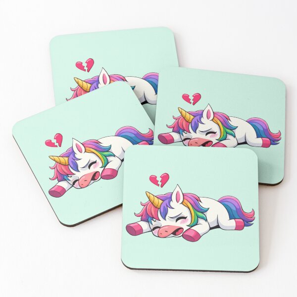 Item preview, Heartbroken Unicorn – Emotional Exhaustion designed and sold by Ivy-Triggs.