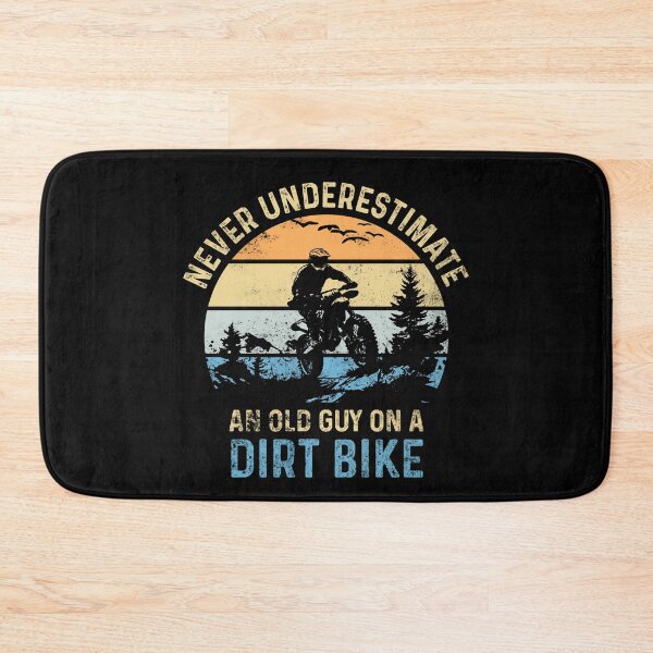 Item preview, Never Underestimate an Old Man Biker Funny Motorcycle designed and sold by LounisArt.