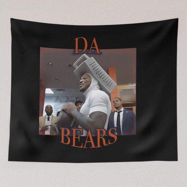 Item preview, Da Bears - Dj Moore Chicago Football Cheese Grader Joke Fan Gameday designed and sold by ROBIRONOARTS.