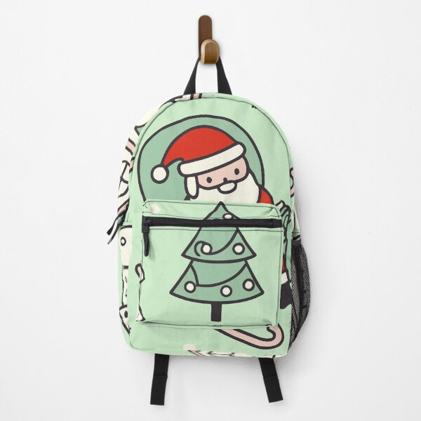 Item preview, Cozy Christmas Storybook Pattern – Santa Reading by Fireplace with Snowy Cabin & Trees for Mugs, Tote Bags & Wall Art designed and sold by CHRONIN.