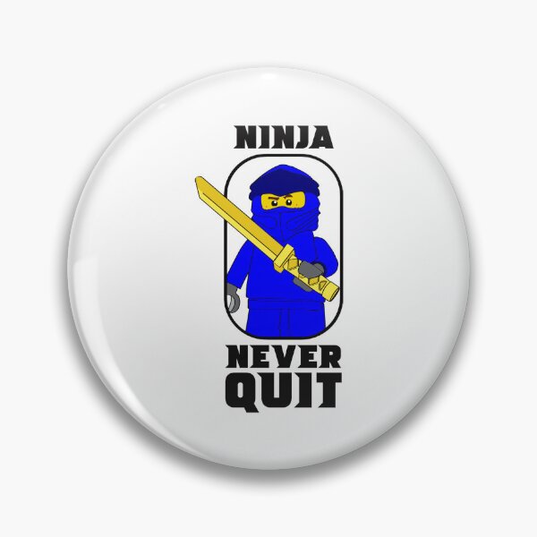 Item preview, Ninjago Ninja Never Quit Jay Blue Fan designed and sold by bravorodmyr.