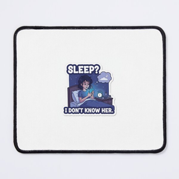 Item preview, Current MooSleep? I Don't Know Her - Funny Perimenopause Insomnia Stickerd: Tropical Heatwave - Funny Hot Flash Perimenopause Sticke designed and sold by MoonlitSnare.
