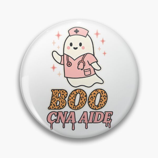 Item preview, Boo CNA Aide – Cute Ghost Nurse Halloween Design designed and sold by ClinicalHubs.