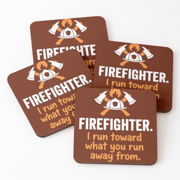 Item preview, Firefighter I Run Toward What You Run Away From - Heroic First Responder Art designed and sold by AdyKurniawan.