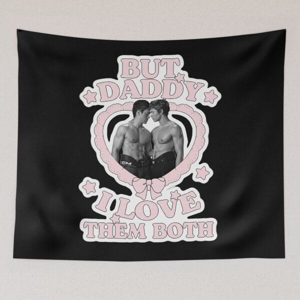 Item preview, But Daddy I Love Them Both Heated Rivalry Hockey Romance Art designed and sold by maitivi.