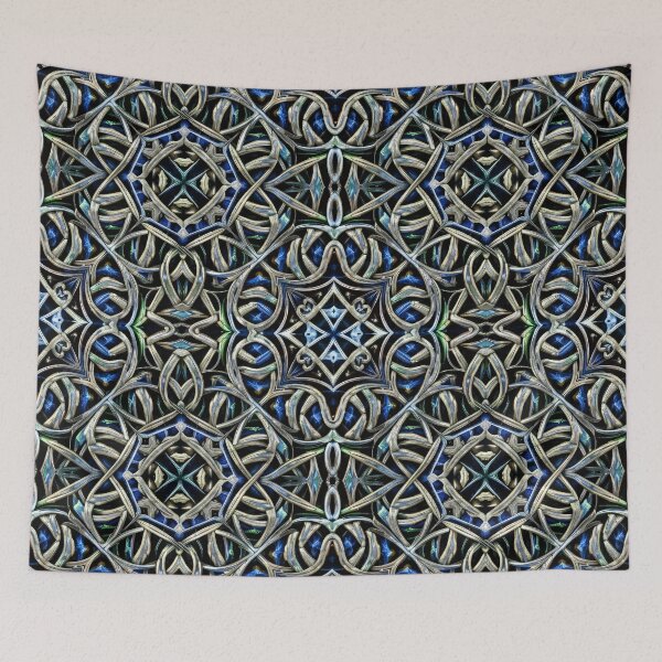 Item preview, Celtic Knot Metalwork Pattern designed and sold by Kaleidoscope Print.