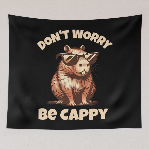 Item preview, Don't Worry Be Cappy designed and sold by knjisapueyesq.