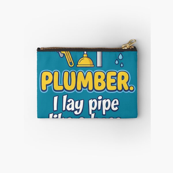 Item preview, Plumber I Lay Pipe Like A Boss - Funny Adult Humor Trade Art designed and sold by AdyKurniawan.
