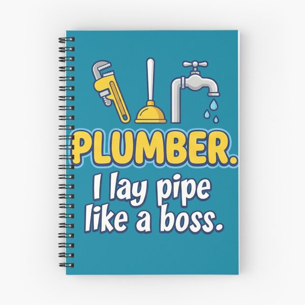 Item preview, Plumber I Lay Pipe Like A Boss - Funny Adult Humor Trade Art designed and sold by AdyKurniawan.