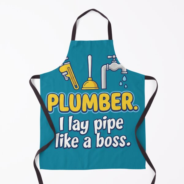 Item preview, Plumber I Lay Pipe Like A Boss - Funny Adult Humor Trade Art designed and sold by AdyKurniawan.