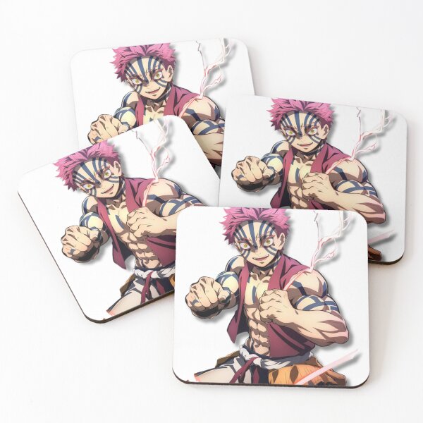 Item preview, Fierce Anime Warrior Illustration – Power Punch Demon Style Art designed and sold by Infinity arts.