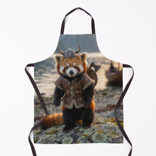 Item preview, Eric the Red Panda Viking designed and sold by Tridentulus.