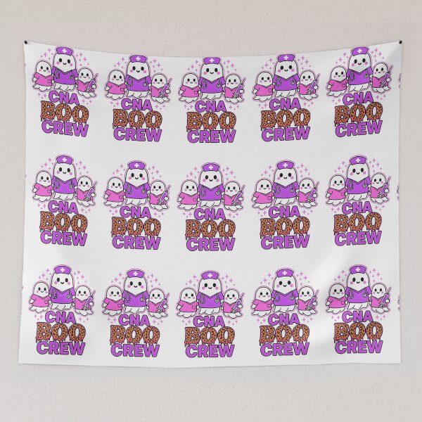 Item preview, CNA Boo Crew – Cute Ghost CNA Team Halloween Design designed and sold by ClinicalHubs.