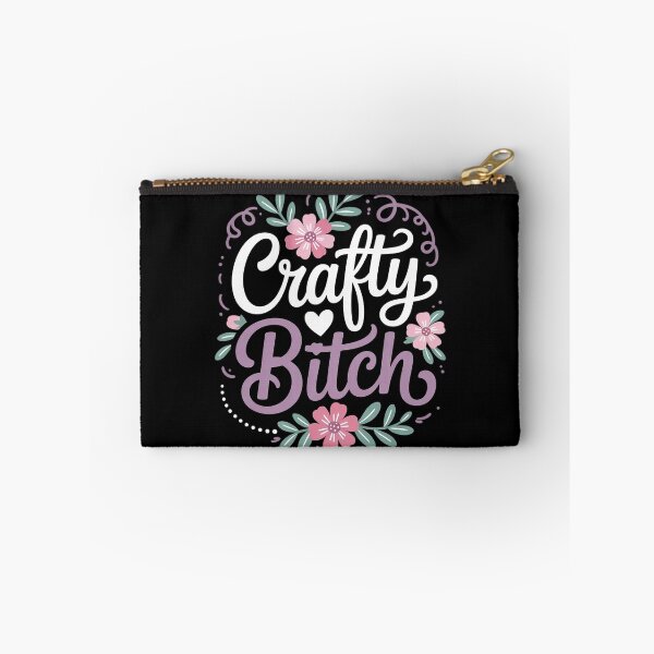 Item preview, Crafty Bitch Illustration for Women Crafters designed and sold by andreaswest.