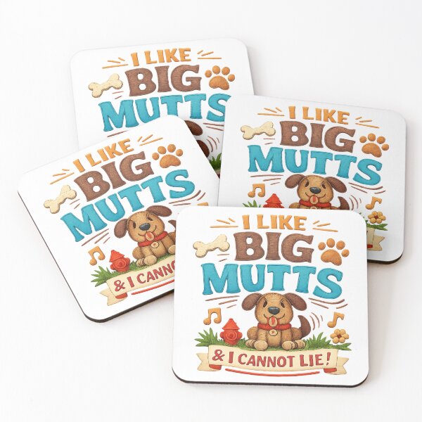 Item preview, "I Like Big Mutts" Clay-Style Dog Graphic designed and sold by newvisionart191.