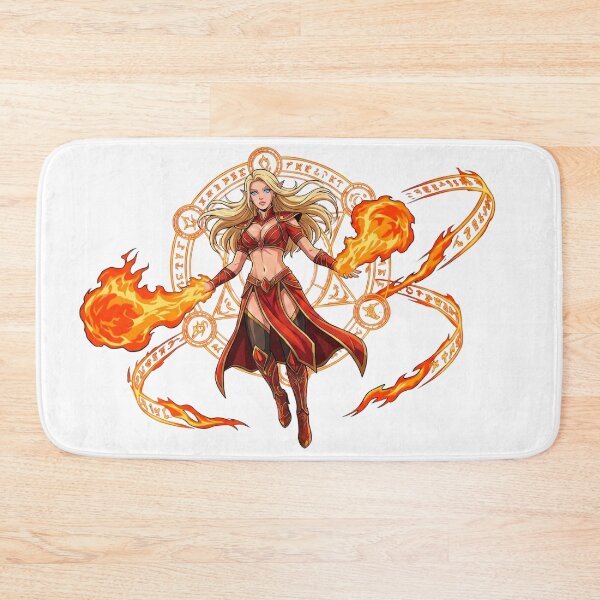Item preview, Sigil & Flame: Elven Sorceress designed and sold by SkinnyFlatWhite.