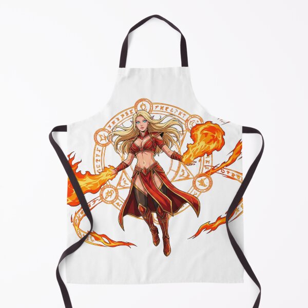 Item preview, Sigil & Flame: Elven Sorceress designed and sold by SkinnyFlatWhite.