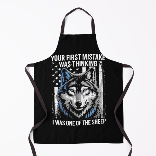 Item preview, First Mistake Was Thinking I Was One Of The Sheep designed and sold by DigitaldeligArt.