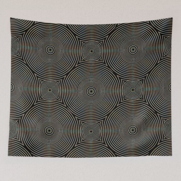 Item preview, Iridescent Concentric Ripple Pattern designed and sold by Kaleidoscope Print.