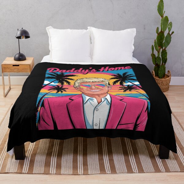 Item preview, Humor Daddys Home White House Trump Pink designed and sold by MarkLeedsArt.