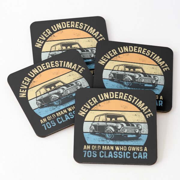 Item preview, Never Underestimate an Old Man Who Owns a 70s Classic Car designed and sold by LounisArt.