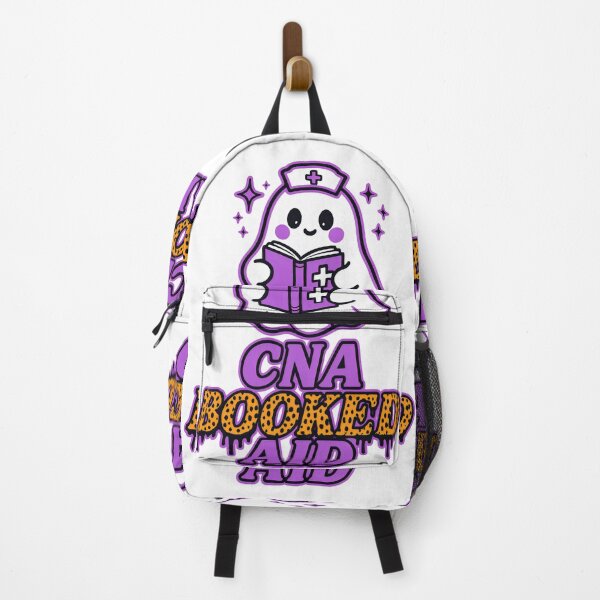 Item preview, CNA Booked Aid – Cute Ghost CNA Studying Halloween Design designed and sold by ClinicalHubs.