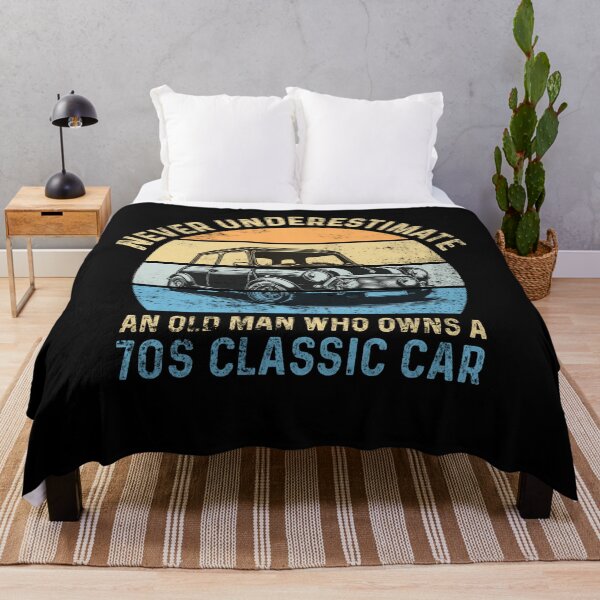 Item preview, Never Underestimate an Old Man Who Owns a 70s Classic Car designed and sold by LounisArt.
