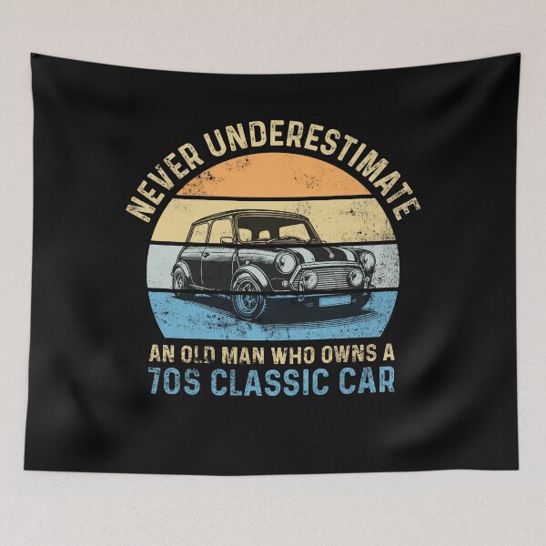 Item preview, Never Underestimate an Old Man Who Owns a 70s Classic Car designed and sold by LounisArt.