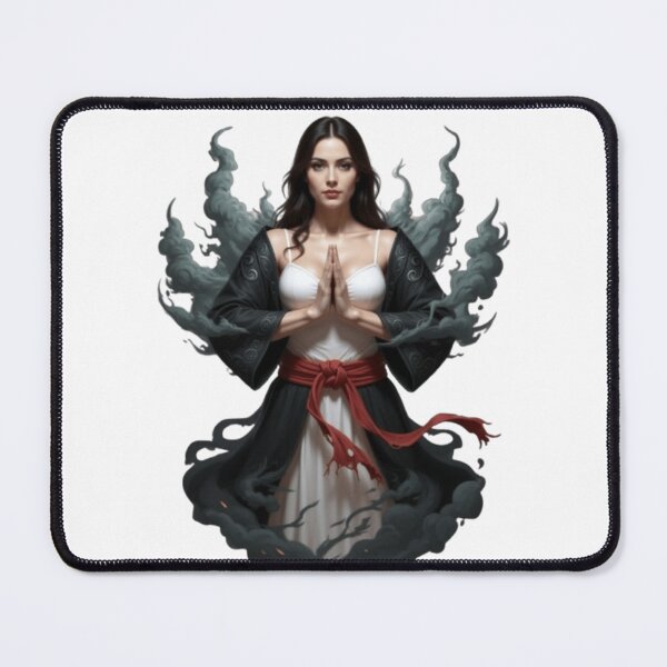 Item preview, Mystical Woman in Prayer – Celestial Spiritual Guardian designed and sold by JonathanP514.