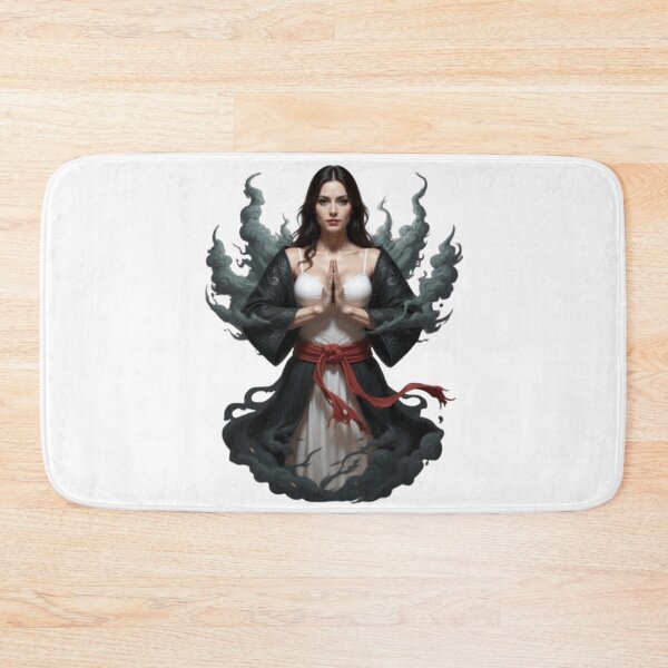 Item preview, Mystical Woman in Prayer – Celestial Spiritual Guardian designed and sold by JonathanP514.