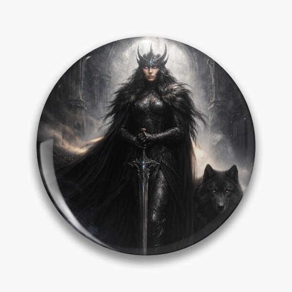 Item preview, She Stands Where the Wolves Listen designed and sold by MLOSA.