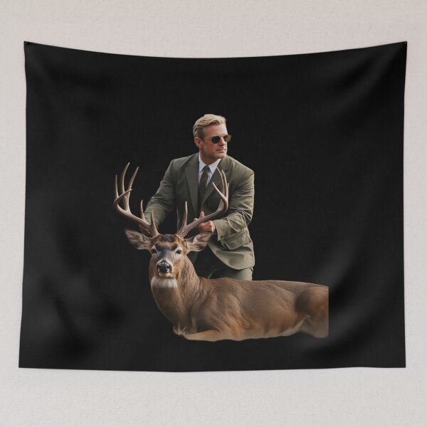 Item preview, Hunting Deer Season Trump USA Flag Camouflage  designed and sold by MarkLeedsArt.