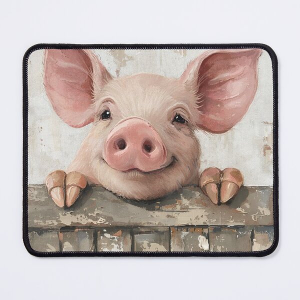 Item preview, Sweet Little Pig Peekaboo designed and sold by ArgentoArt.