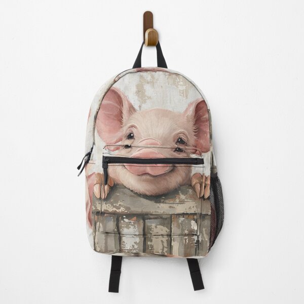 Item preview, Sweet Little Pig Peekaboo designed and sold by ArgentoArt.