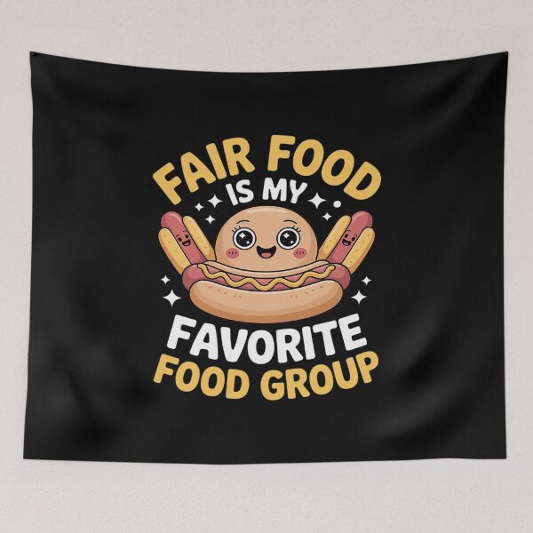 Item preview, County Fair Fair Food Is My Favorite Food Group designed and sold by andreaswest.