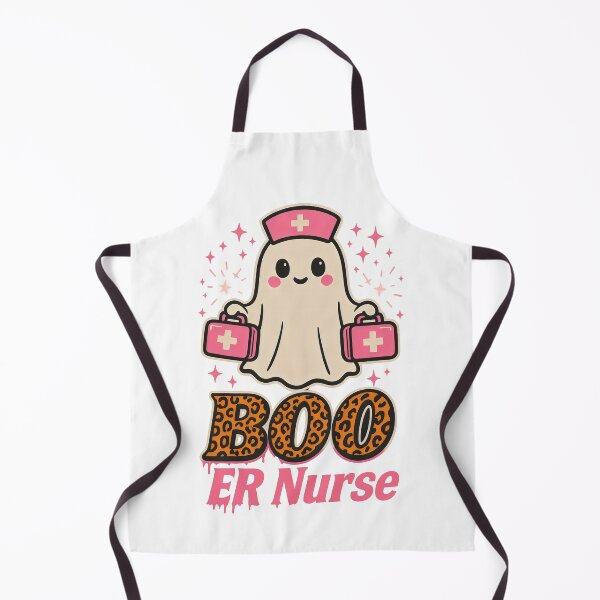 Item preview, Boo ER Nurse – Cute Ghost Emergency Nurse Halloween Design designed and sold by ClinicalHubs.