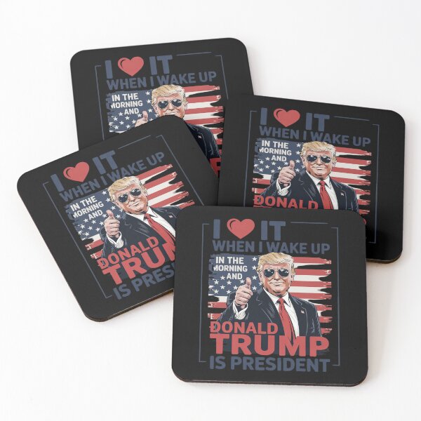 Item preview, I Love It When I Wake Up And Trump Is President Trump  designed and sold by MarkLeedsArt.