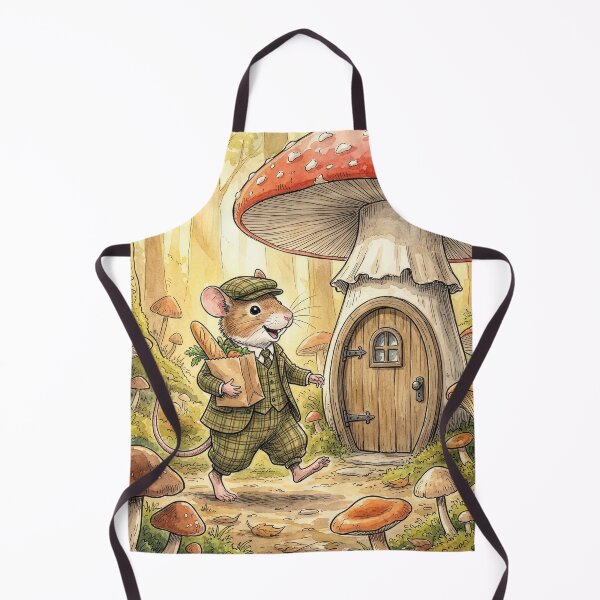 Item preview, Mouse Lives in Mushroom House designed and sold by Tridentulus.