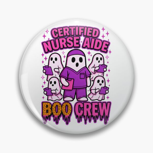 Item preview, Certified Nurse Aide Boo Crew – Cute CNA Halloween Ghost Design designed and sold by ClinicalHubs.