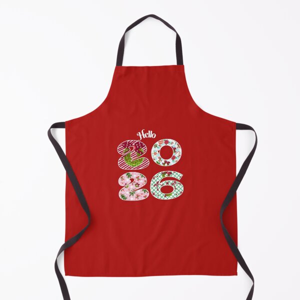 Item preview, Hello 2026 Fun Christmas Pattern Block Numerals designed and sold by HopeAndHustle.