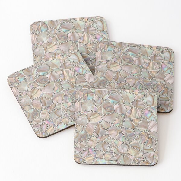 Item preview, Mother of Pearl Mosaic Pattern designed and sold by Kaleidoscope Print.
