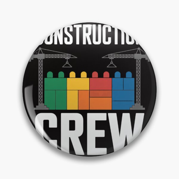 Item preview, Construction Crew Master Builder Bricklayer Building Blocks designed and sold by margaridroso.