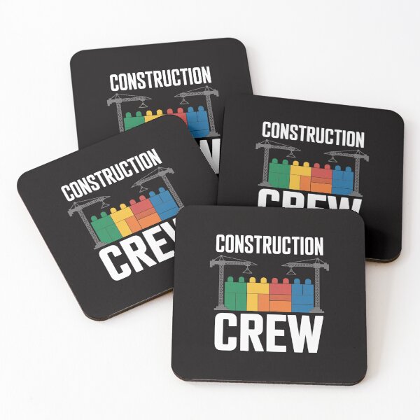 Item preview, Construction Crew Master Builder Bricklayer Building Blocks designed and sold by margaridroso.