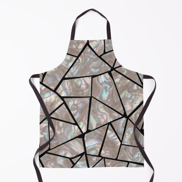 Item preview, Black Grout Pearl Mosaic designed and sold by Kaleidoscope Print.