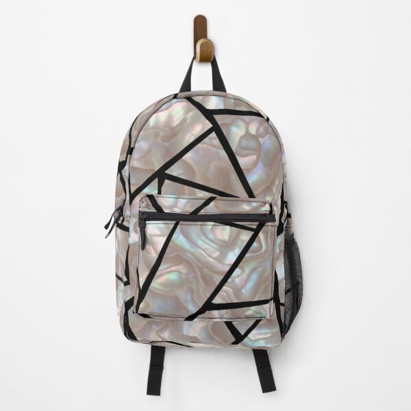 Item preview, Black Grout Pearl Mosaic designed and sold by Kaleidoscope Print.
