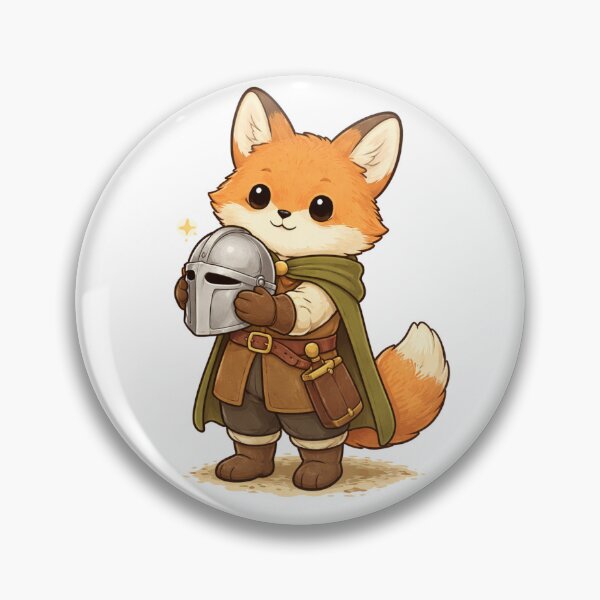 Item preview, Fox Squire – Cute Medieval Fantasy Helper designed and sold by CraftLum.